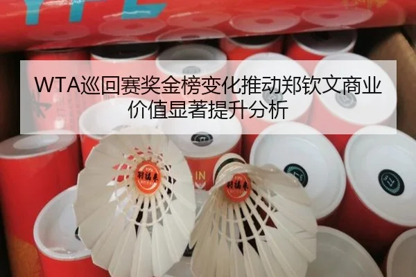WTA巡回赛奖金榜变化推动郑钦文商业价值显著提升分析